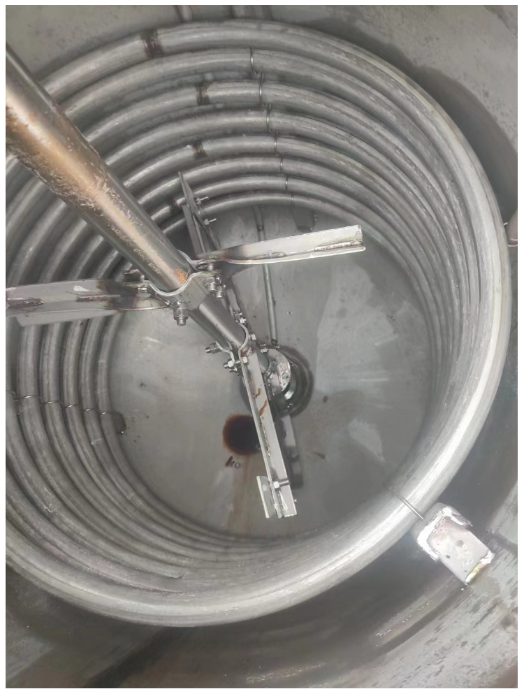 Stainless steel reaction kettle high-pressure inner and outer coil magnetic stirring irrigation Bangze second-hand equipment