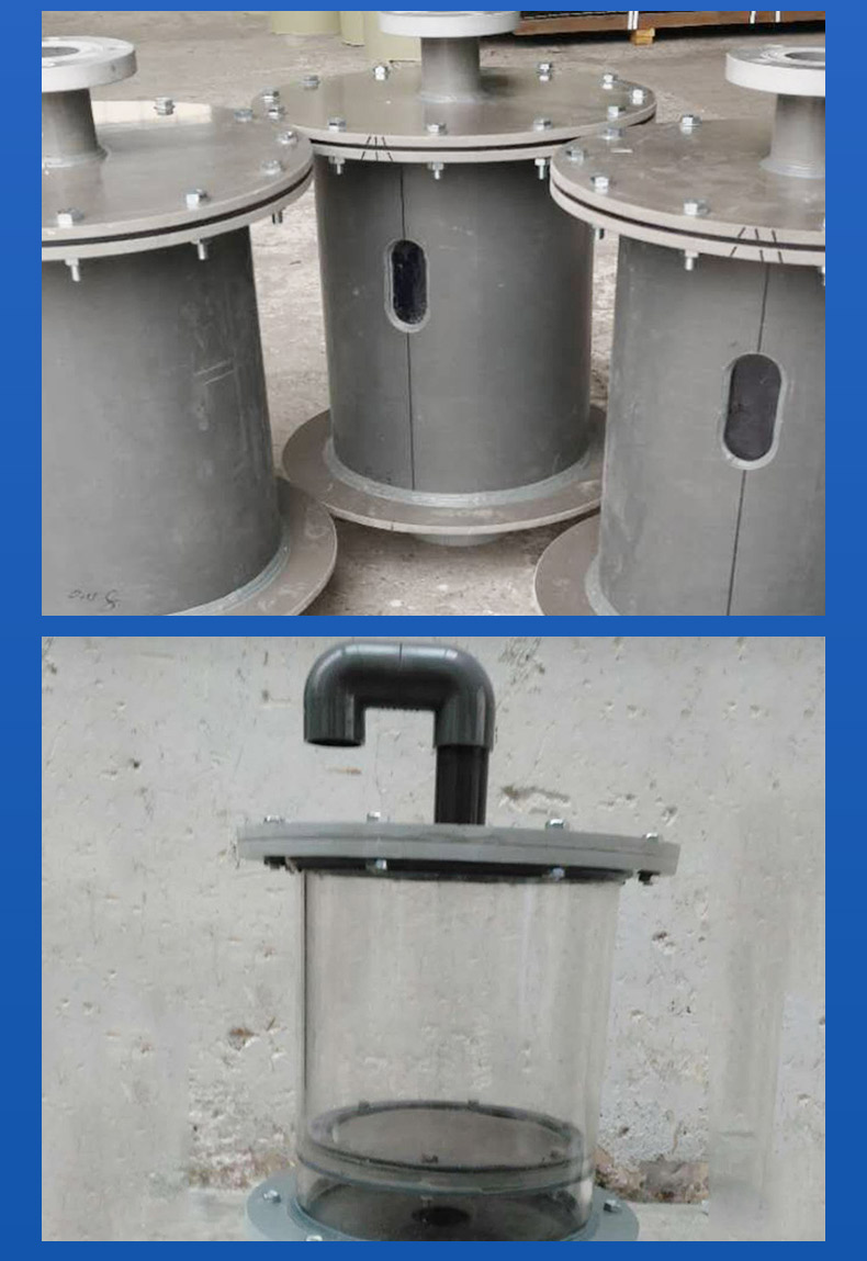 Carbon dioxide absorber PP/PVC absorber exhaust gas adsorption device customized by Hongyu manufacturer