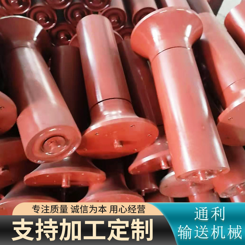 Customized friction centering roller for mining, nylon floor roller, good after-sales service, simple operation, convenient selection, and not blind