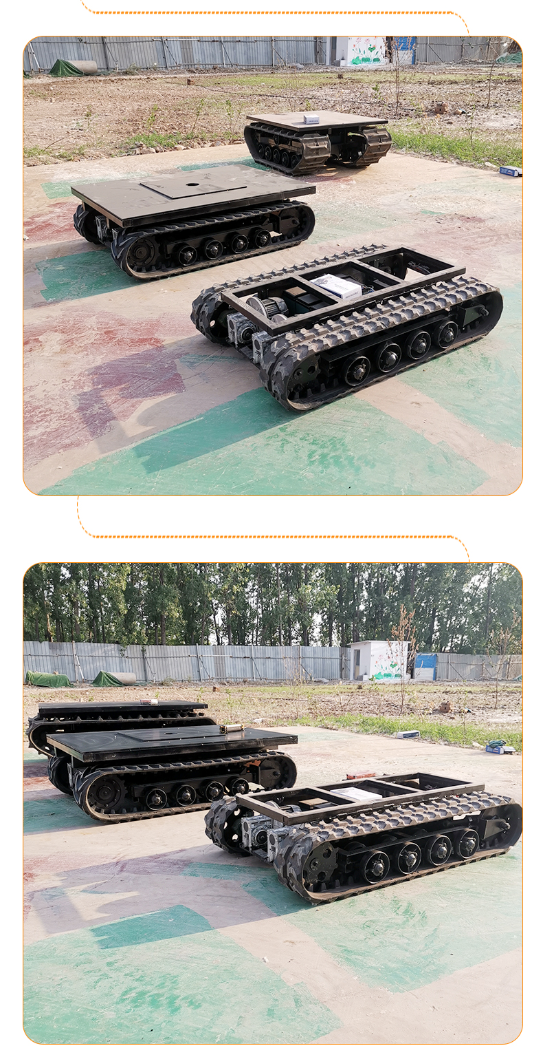 Agricultural machinery - Crawler chassis - Truck mounted crane, flat transport vehicle, crawler transport vehicle chassis