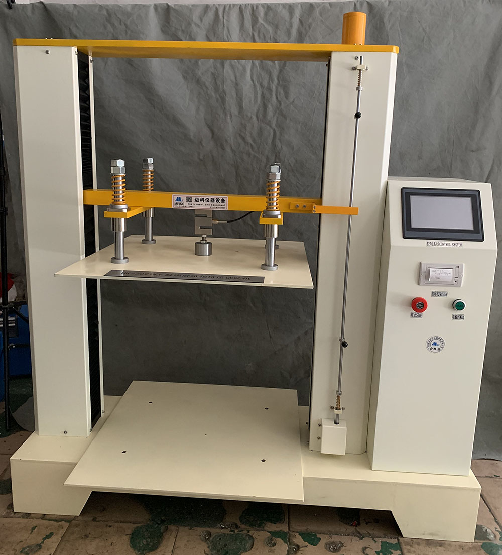 Touch screen pressure testing machine Paper tube compressive strength testing machine MK-1932 Maike