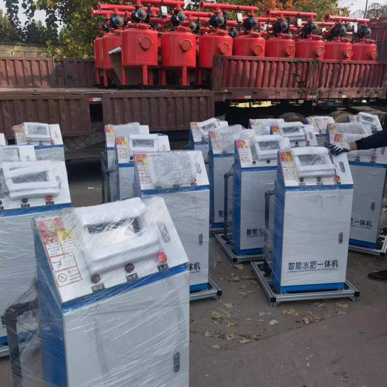 Fully automatic backwashing sand and gravel filter, quartz sand agricultural irrigation equipment, greenhouse orchard, field drip irrigation, sprinkler irrigation