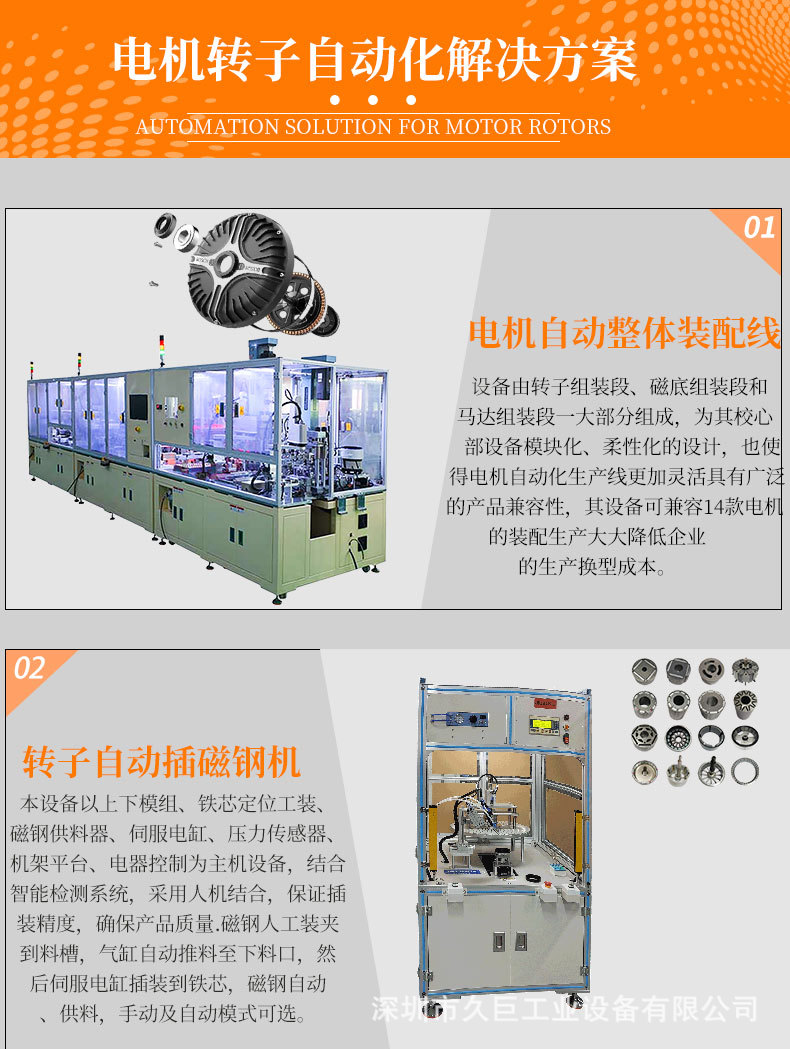 Jiuju Fully Automatic Speaker Car Speaker Production and Assembly Flow Production Line