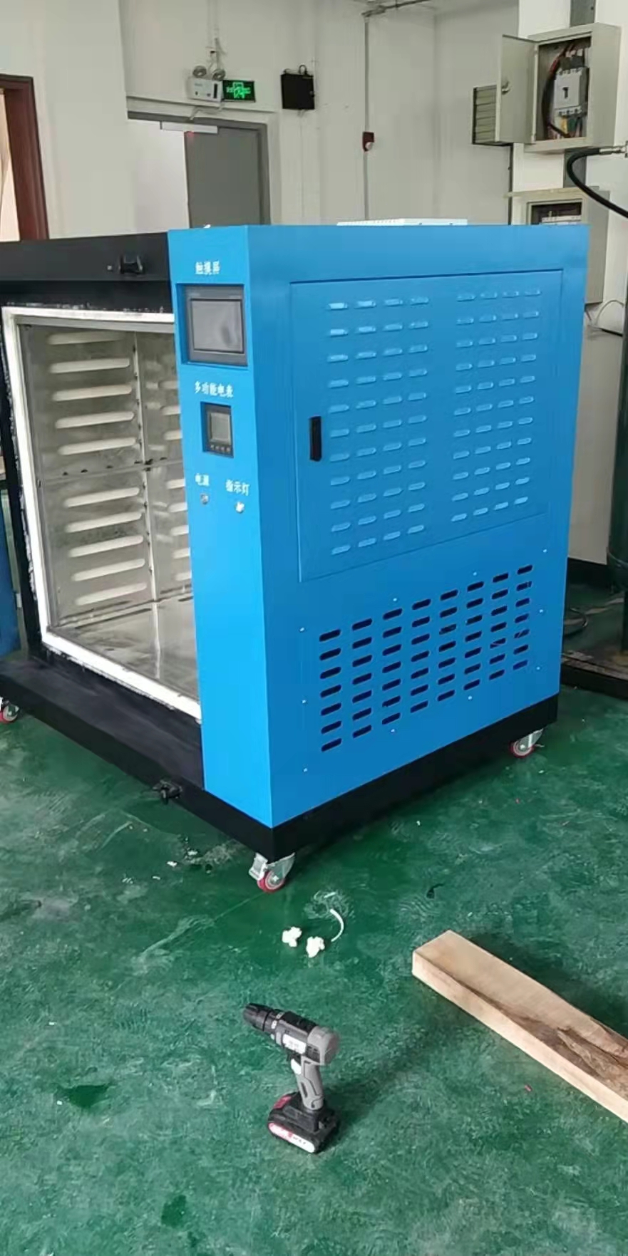 Production and sales intelligent temperature control detection station SCR cleaning and regeneration car repair plant DPF regeneration furnace furnace large