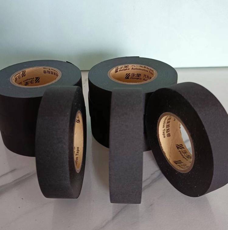 PVC wire harness tape for new energy vehicles, black flame-retardant, waterproof, insulated electrical wires, circuit winding and binding