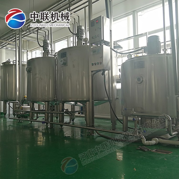 中联机械提供整套无花果醋饮料生产线 小型西瓜醋饮料加工设备