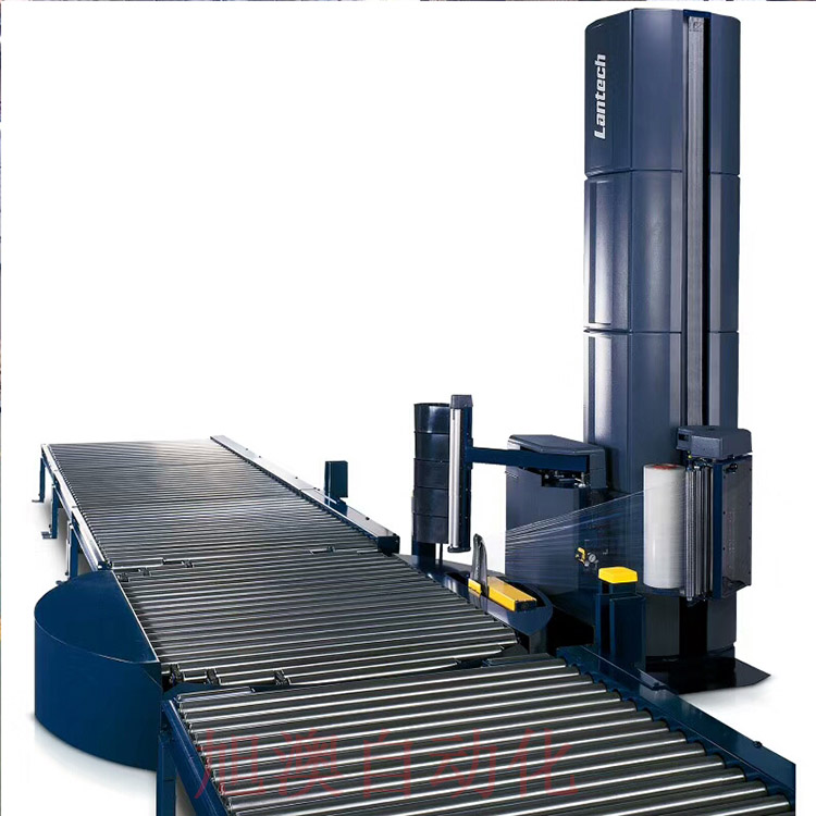 Production, manufacturing, sales, tray winding machine can automatically apply and remove film online