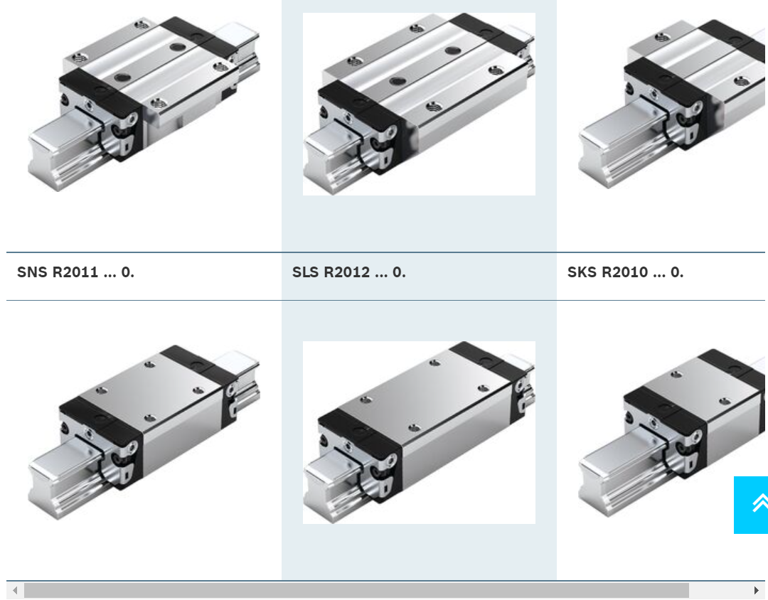 REXROTH/Bosch Rexroth guide rail slider R162442320 linear guide rail slider spot sales