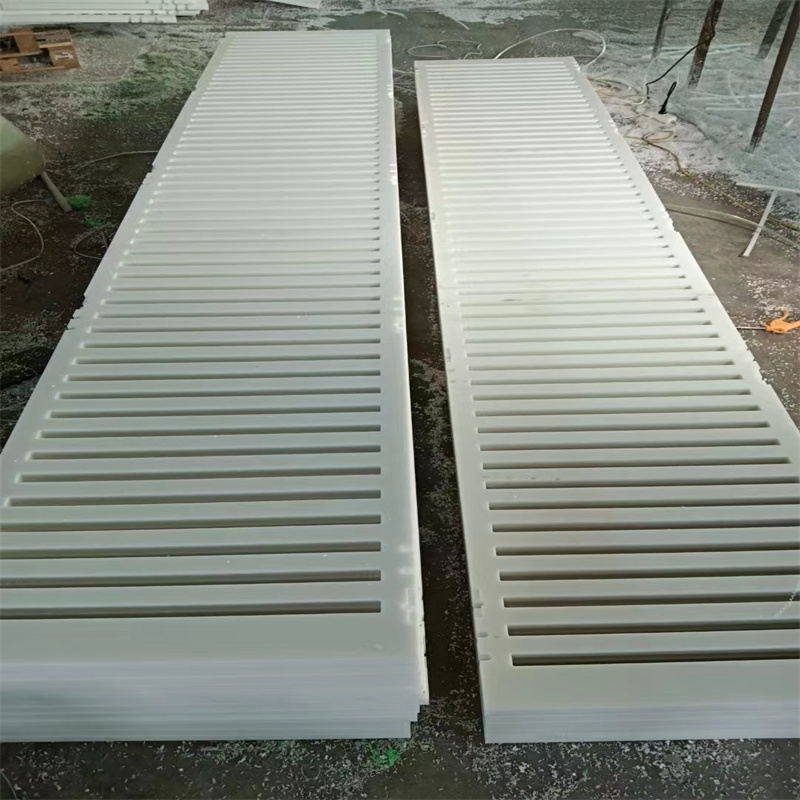 PP lining plate, PP water tank installation, PP plate, water tank baffle, PE strip cutting and processing