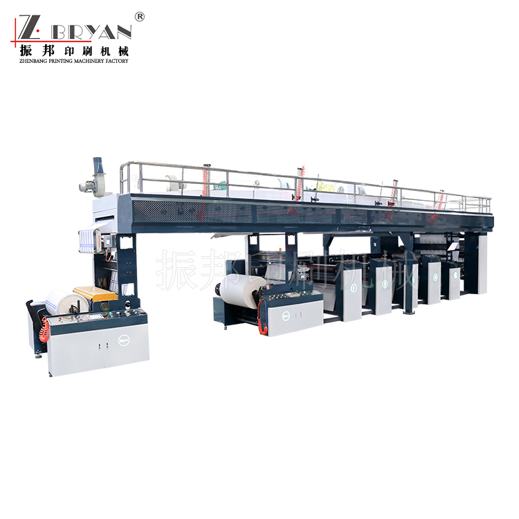 Zhenbang Printing Machinery Medical Packaging Bag Frame Coating Fully Automatic Flexographic Printing Machine Computer Controlled Printing Equipment