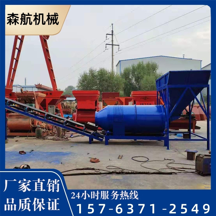 Rotary drum stone washing machine ore cleaning equipment for 100 tons per hour project use