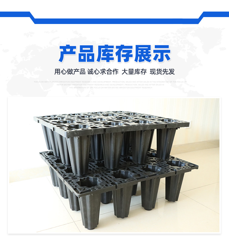 Rainwater Collection Module PP Storage Module Sponge City Rainwater Module Manufacturers Utilize Over 95% of Space