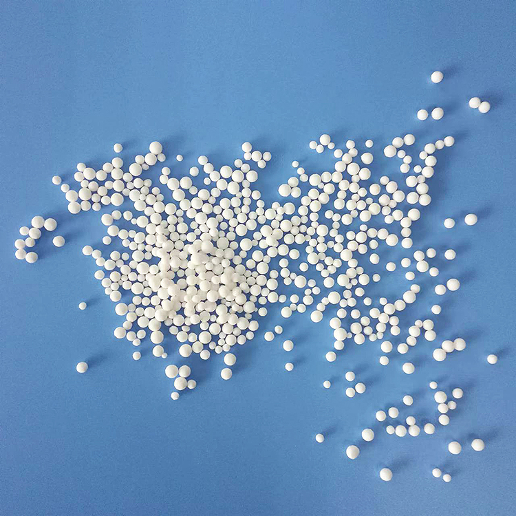 Chenrong silicon large ball 4-8mm white spherical particle petrochemical catalyst carrier, water resistant and water resistant silica gel