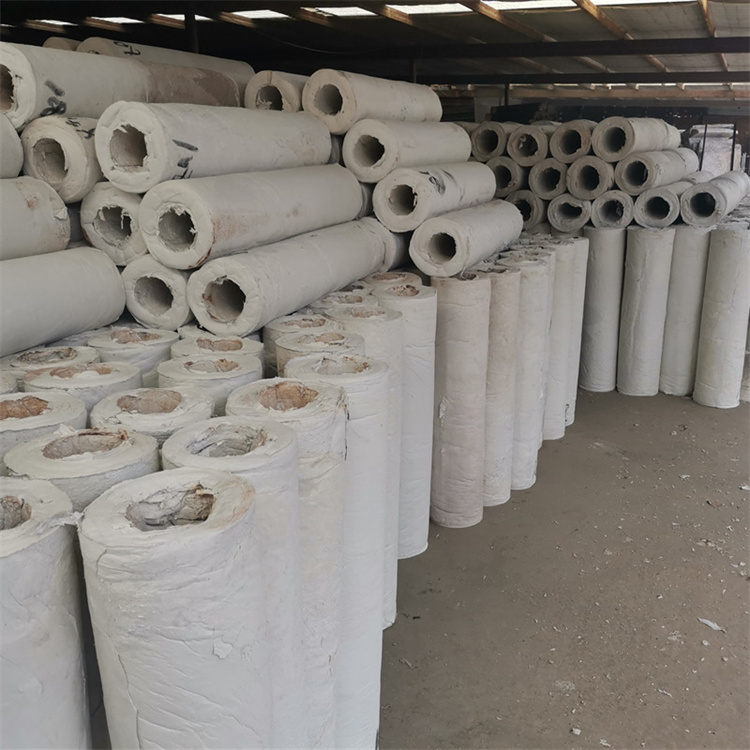 Composite silicate insulation pipe shell for oil pipelines Insulation pipe for water supply pipelines