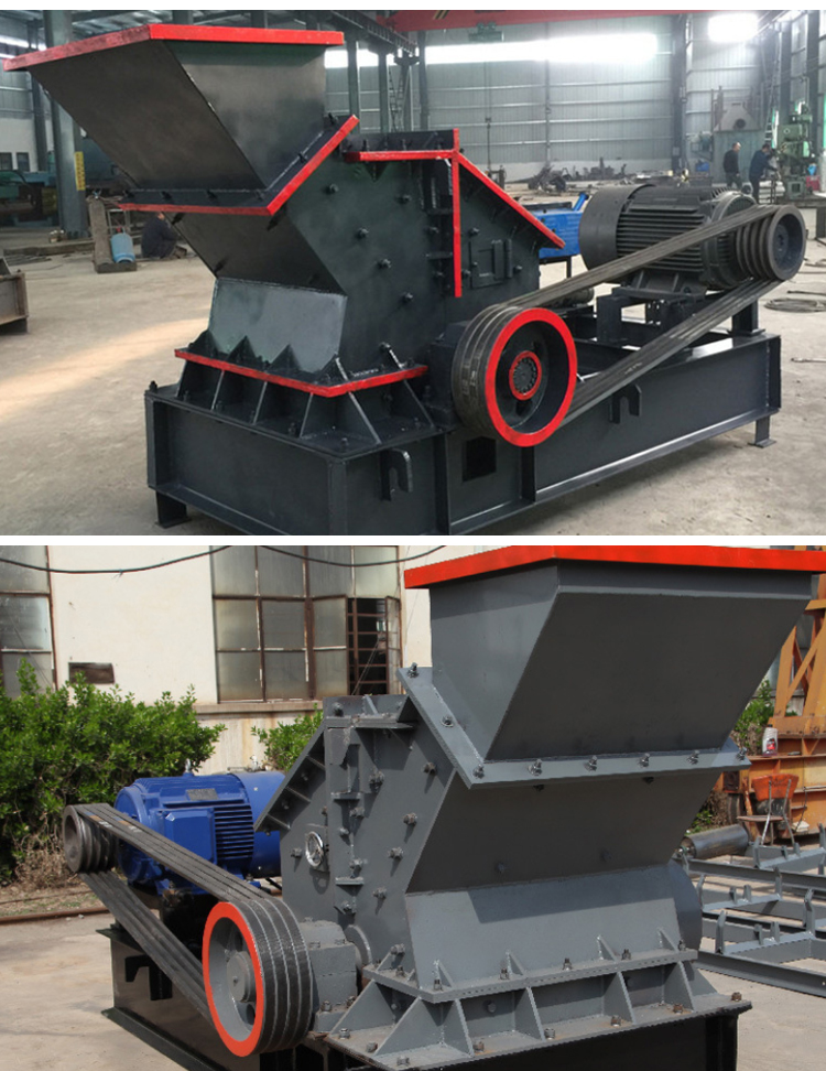 Granite hydraulic open-box sand making machine New type fine crusher Discharge one-time forming Hengxingrong Machinery