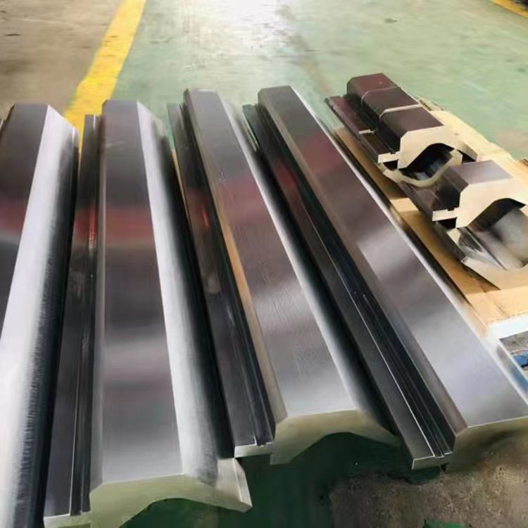 Baiyang supplies big scimitar Press brake die forming flattening arc upper and lower die customized according to drawings and samples