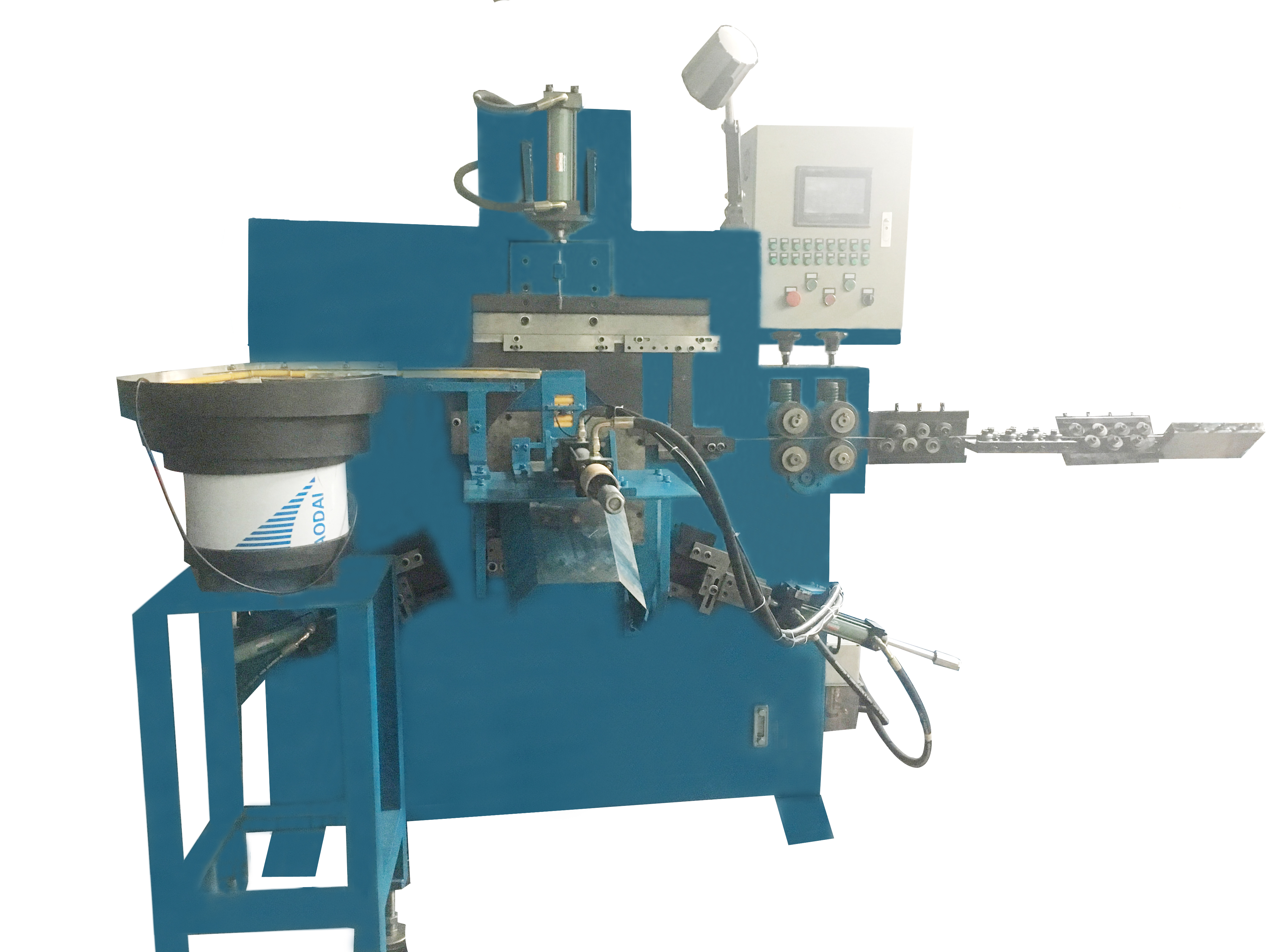 Supply stainless steel S-hook equipment, clothes hanger hook machine, fully automatic bending line handle forming machine