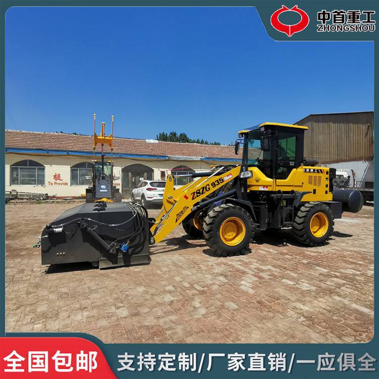 Forklift Sweeper Municipal Engineering Road Multifunctional Sweeper Water Spray Collection and Dumping Integrated Vehicle