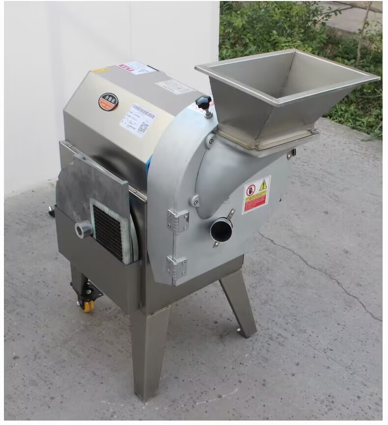 Commercial multifunctional fully automatic electric canteen potato cucumber radish slicing and shredding machine