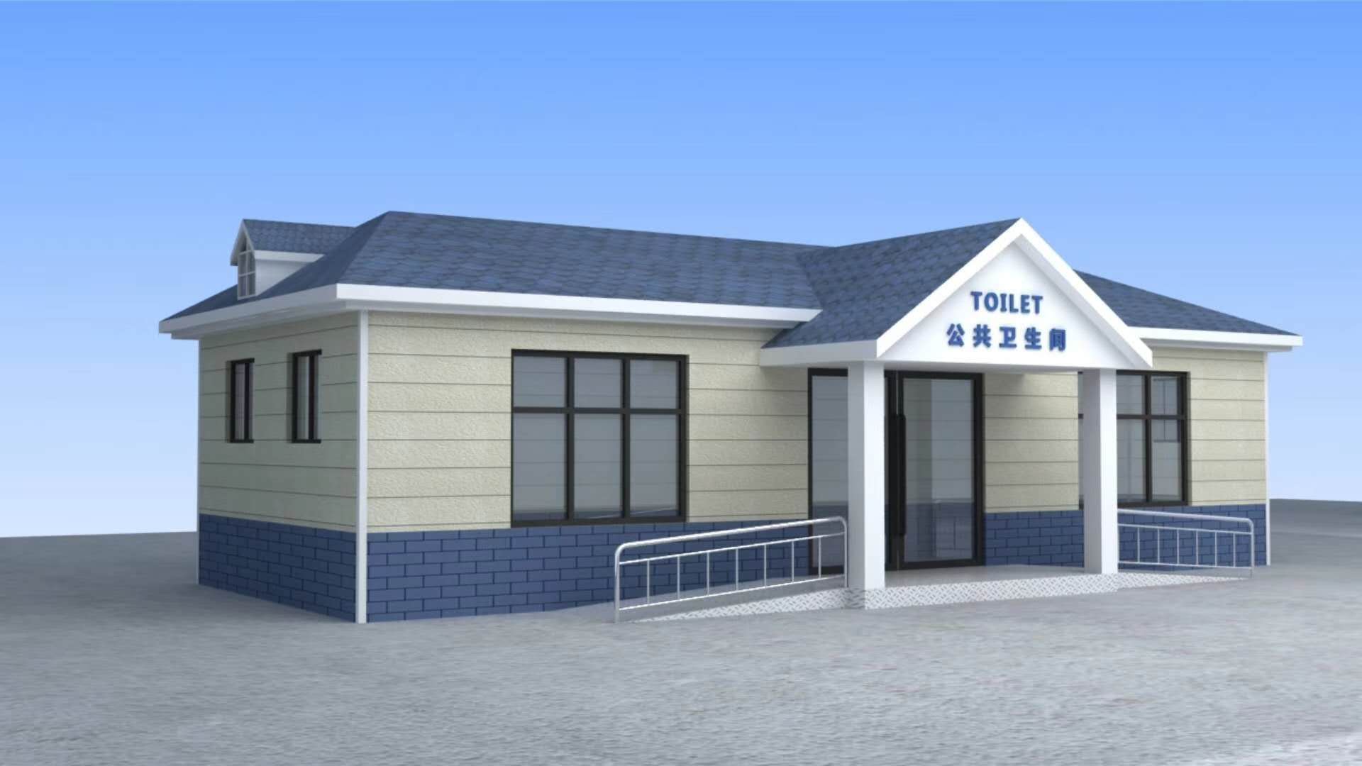 Customized Mobile Toilet, Scenic Area Street, Environmental Protection Toilet, Restroom, Outdoor Water Free Public Toilet