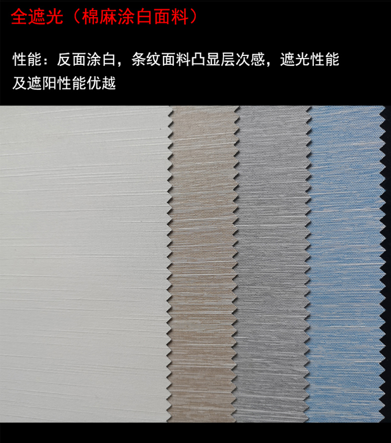 Customized engineering shading roller blinds, office building curtains, finished mesh rolled sun fabric