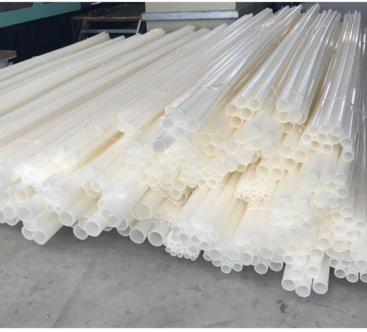 The manufacturer directly supplies pvdf pipe Polyvinylidene fluoride pipe anti-corrosion acid and alkali resistant pvdf chemical pipe can be customized