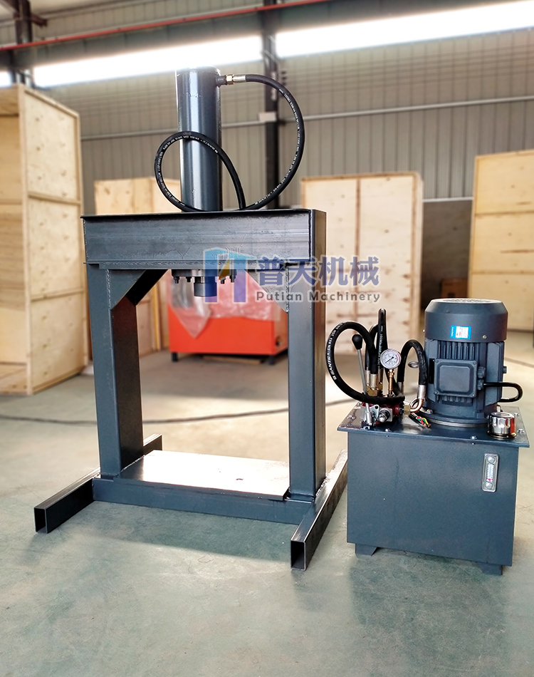 Putian hydraulic press manufacturer breaks through the motor shell, applies pressure to the magnetic field, and has multiple types of pressure heads, making it a versatile machine