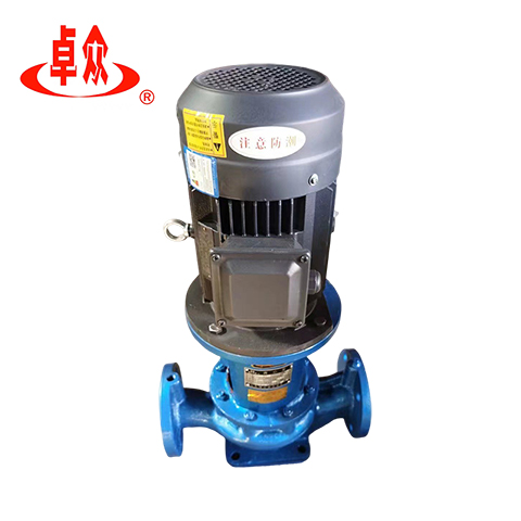 Zhuozhong Pump Industry IRG Vertical Pipeline Centrifugal Pump Cold and Hot Water Booster Pump Explosion proof Stainless Steel Pump IRG100-160