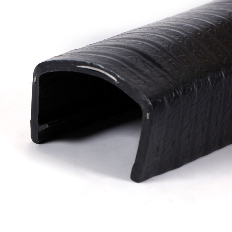 PVC strip U-shaped skeleton edge protection strip Automotive door bottom seam sealing strip Mechanical sealant strip