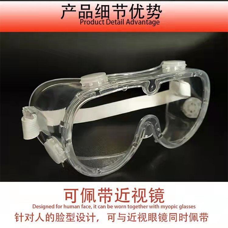 Qinlu Dongbei Medical Isolation Eye Mask, Goggle Protector, Protective Glasses, Direct Supply, Wholesale Purchase, Special Vehicle Direct Supply