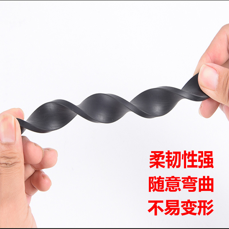 Subway anti step rubber strip Platform safety EPDM sealing strip Screen door sealing strip