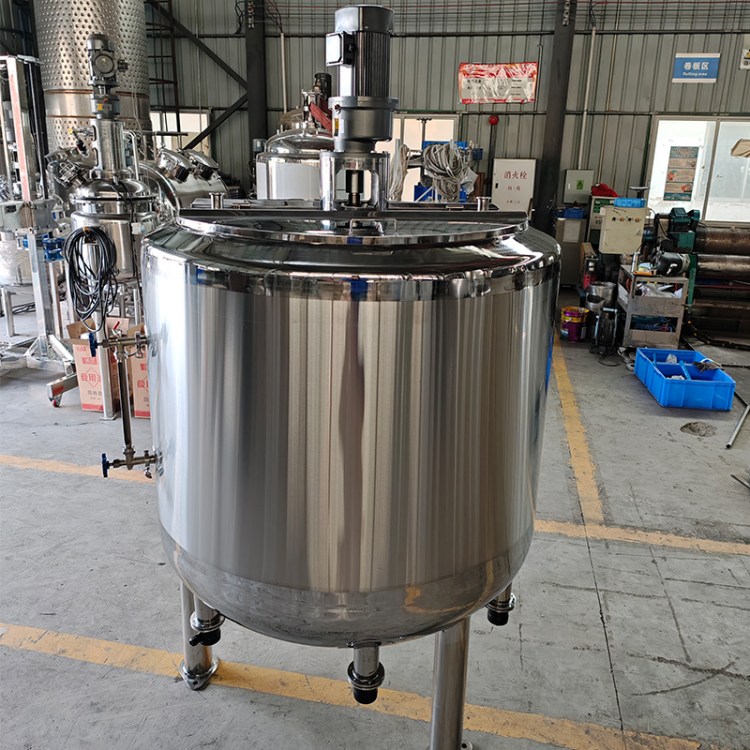 迈科 1000L不锈钢电加热搅拌罐 混合设备 齿轮减速机 保温层 非标定制