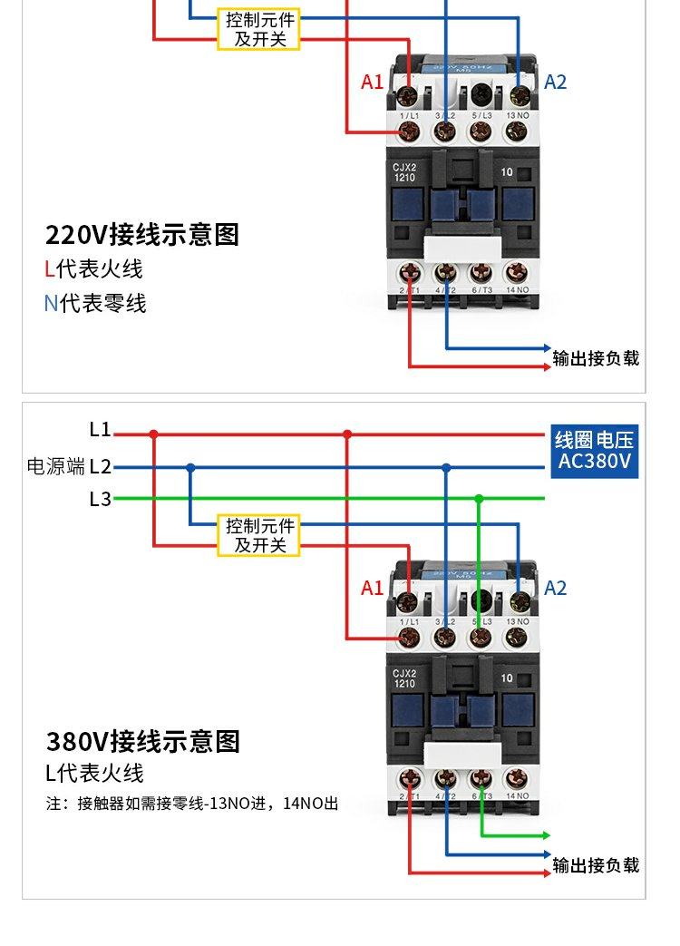 CHINT/̩ CJX2ϵнӴ CJX2-1201 42V 12A 1