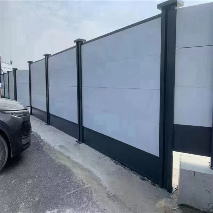 Prefabricated enclosure for municipal construction, road protection and beautification, safety protection, isolation and shielding