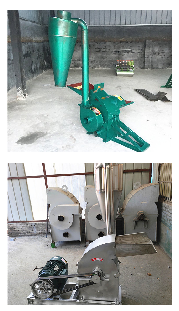 Sales of small hammer type feed shredders, supplied by Wanhang, with straw shredders for cattle and sheet breaking