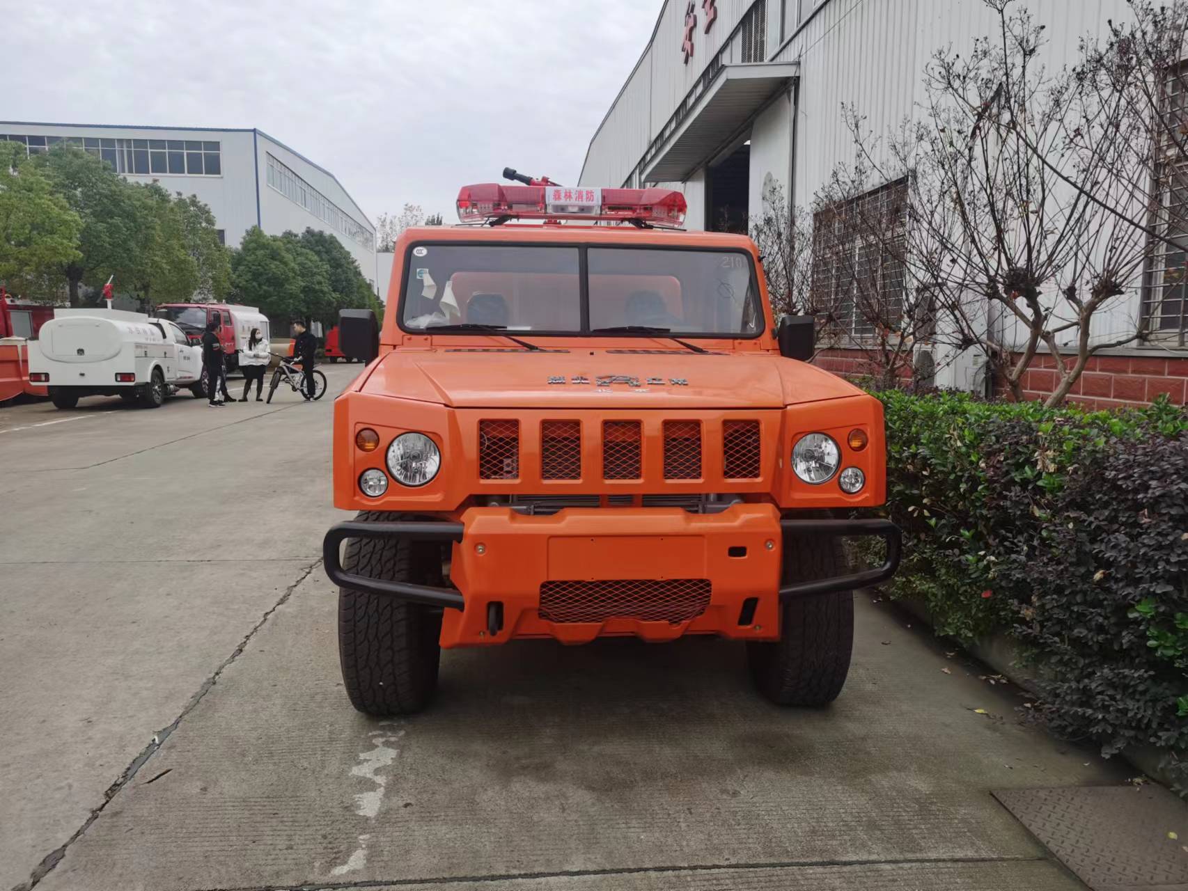 Warrior four-wheel drive water supply truck, 1.5-ton forest fire truck, don't you come and learn about it