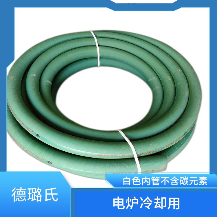 Carbon free rubber tube, high temperature resistant, non conductive for Deluxe DELOX induction furnace