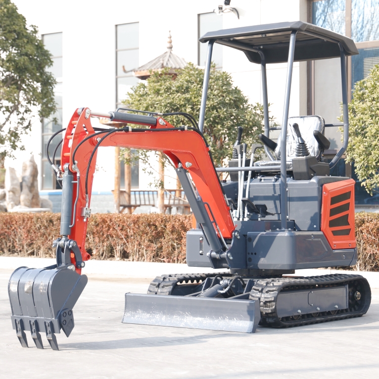 Multifunctional small excavator, tracked small excavator, small tracked excavator