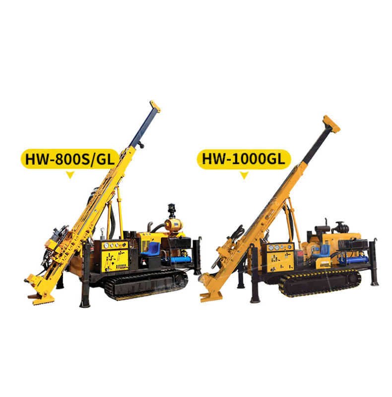 Full hydraulic rope core drilling rig, mining exploration core drilling rig, kilometer double tube sampling and detection survey drilling rig