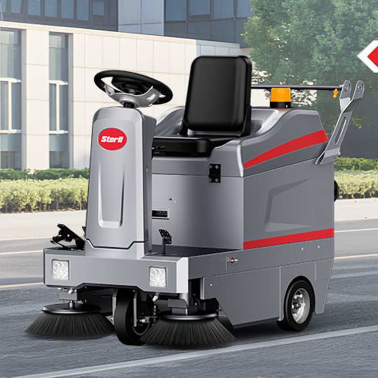 ST1 Open Single Suction Sweeper STERLL Driving Sweeper Road Sweeper