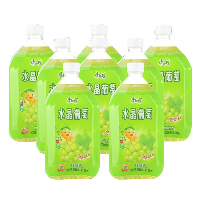 Master Kong Rock Sugar snow pear/Suanmeitang/Crystal Grape/Sugar free Ice Black Tea 1L Chongqing Beverage Group Shopping Center