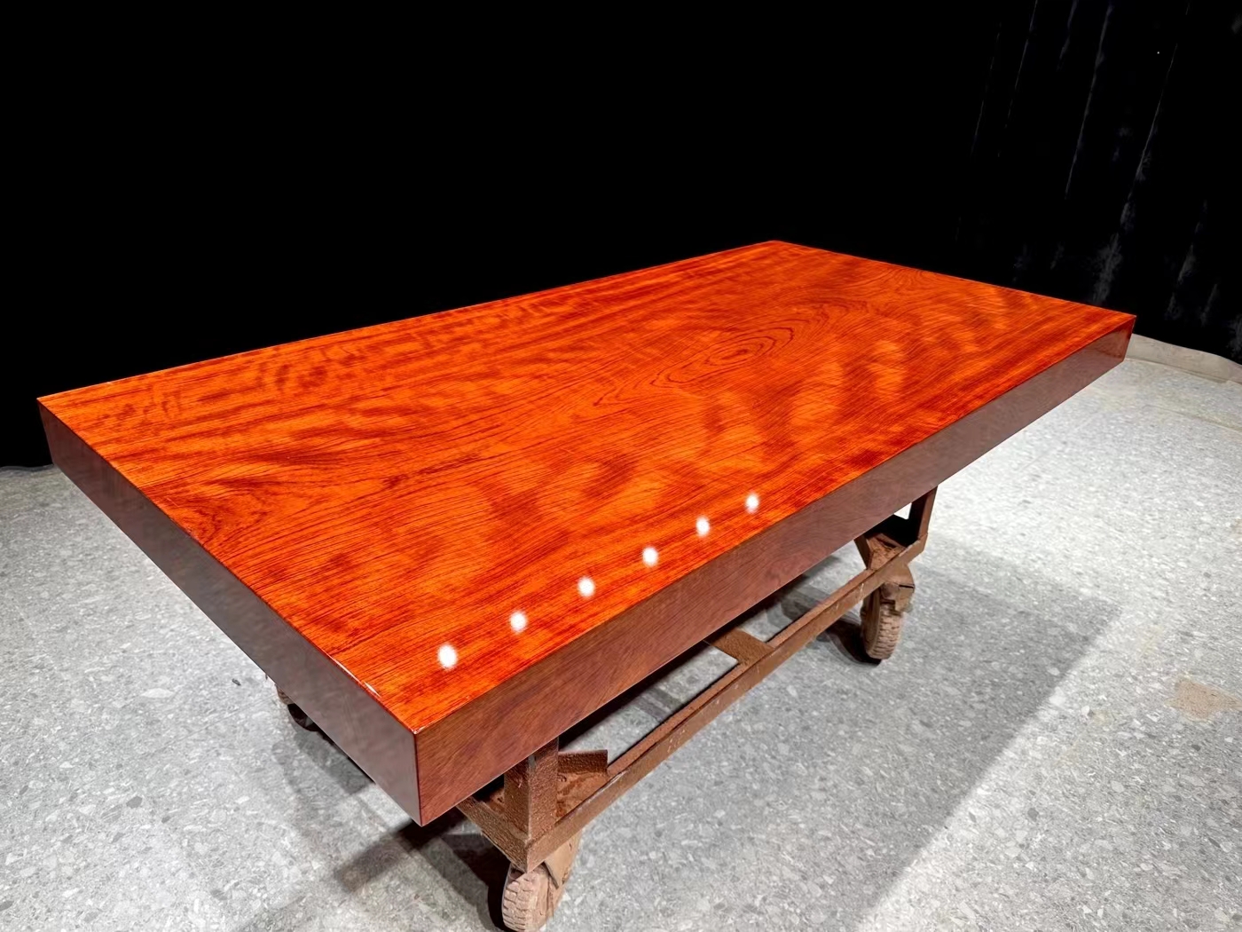 Yuanmufang, 1-8 meters long, large board tea table, desk, office desk, Gu Yi Su Mu conference table, 180 * 92.5 * 10