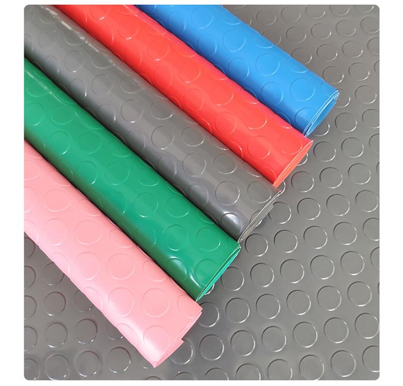 Coco anti-skid mat PVC rubber factory workshop industrial plastic floor mat kitchen mat roll board