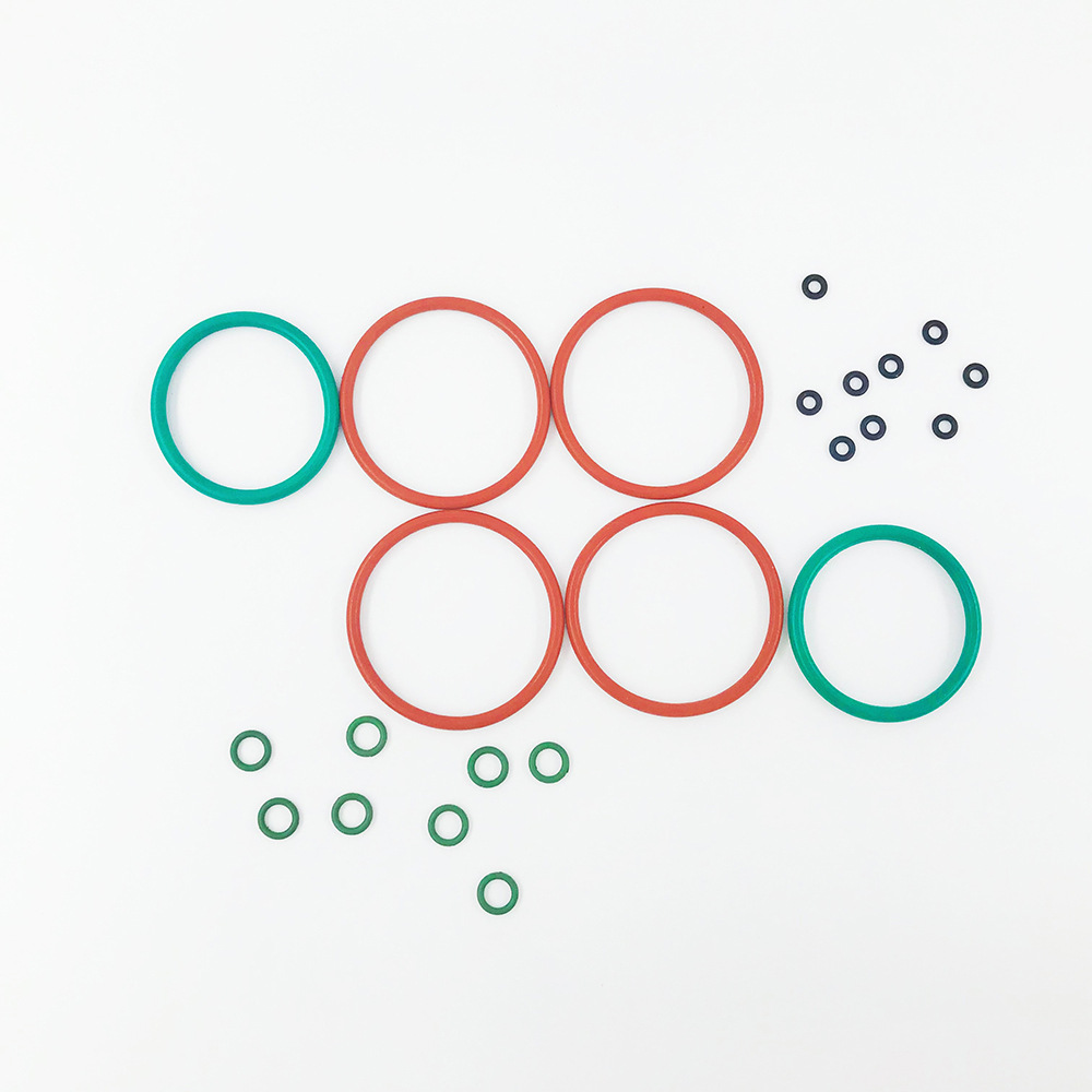 Rubber O-ring, various colors, various types of sealing rings, and silicone rings customized by manufacturers