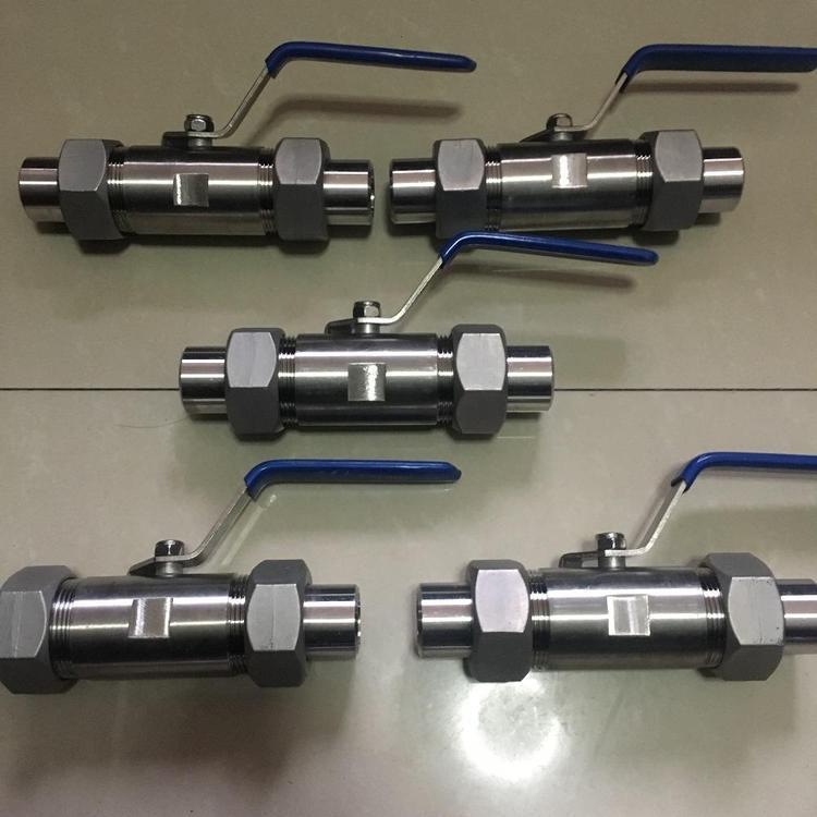 Xinhong Valve Q21F Two Piece Threaded Ball Valve Stainless Steel 304 Soft Seal Welding