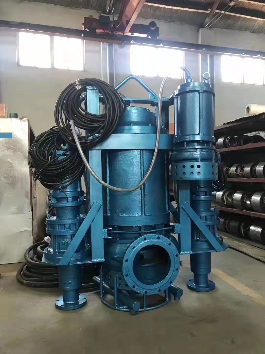 KSQ submersible sand pump Submersible slurry pump for steel plant sedimentation tank High chromium wear-resistant alloy sand pump