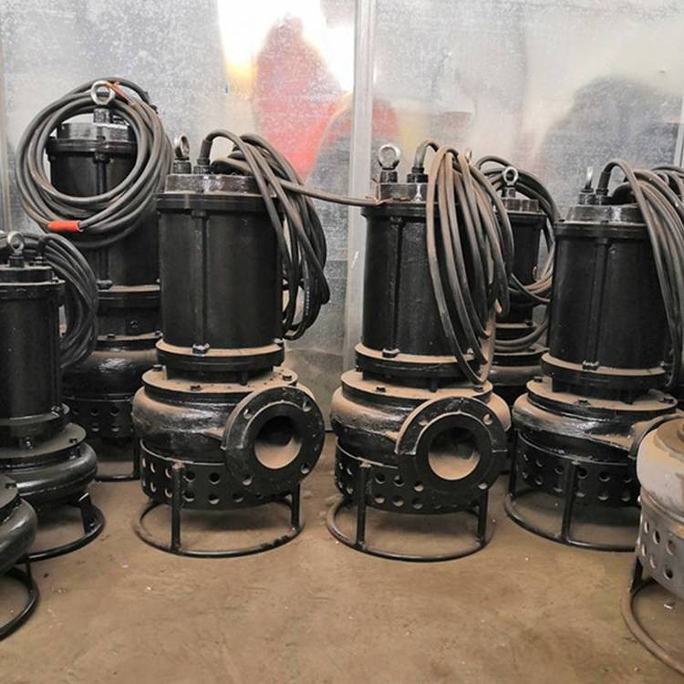 High power submersible sand pump Ceramic factory sedimentation tank Submersible slurry pump Hinge suction electric sludge pump