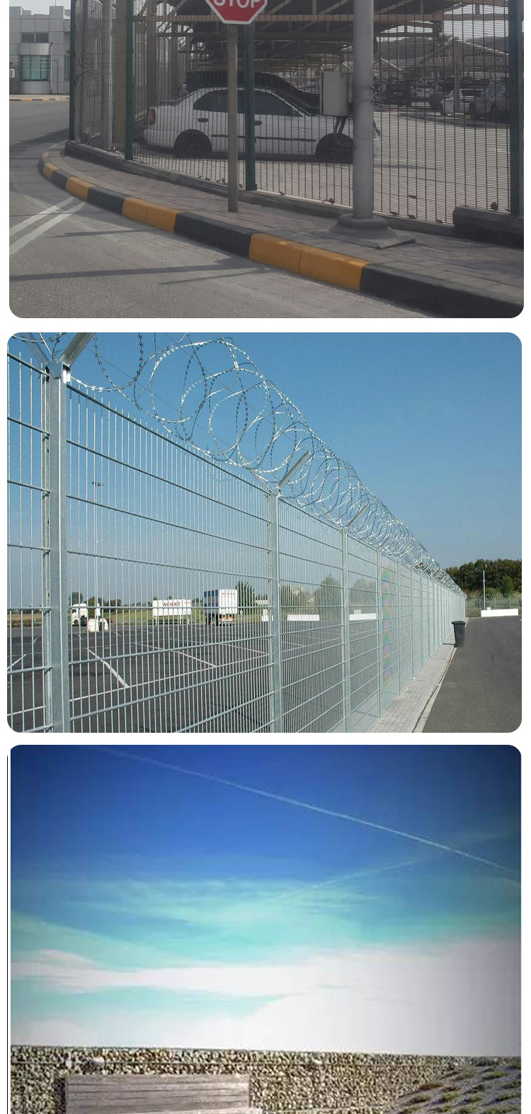 Fengao corrosion-resistant hot-dip galvanized fence mesh, reservoir fence mesh, welded fence mesh