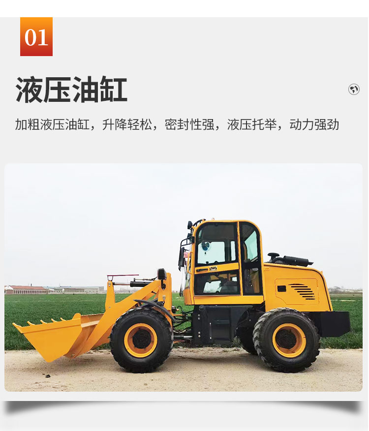 Basement small loader for breeding agricultural short legged tigers, height limit operation forklift