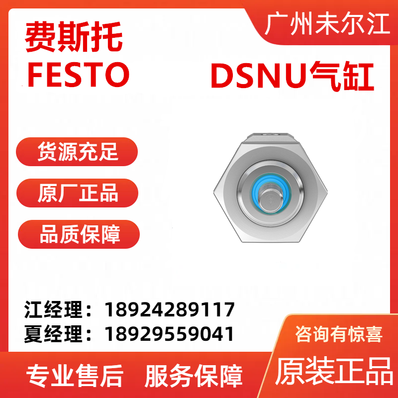 Festo DSNU series DSNU-12-20-P-A cylindrical cylinder factory original special offer sales